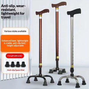Ergonomic Offset Cane for Seniors